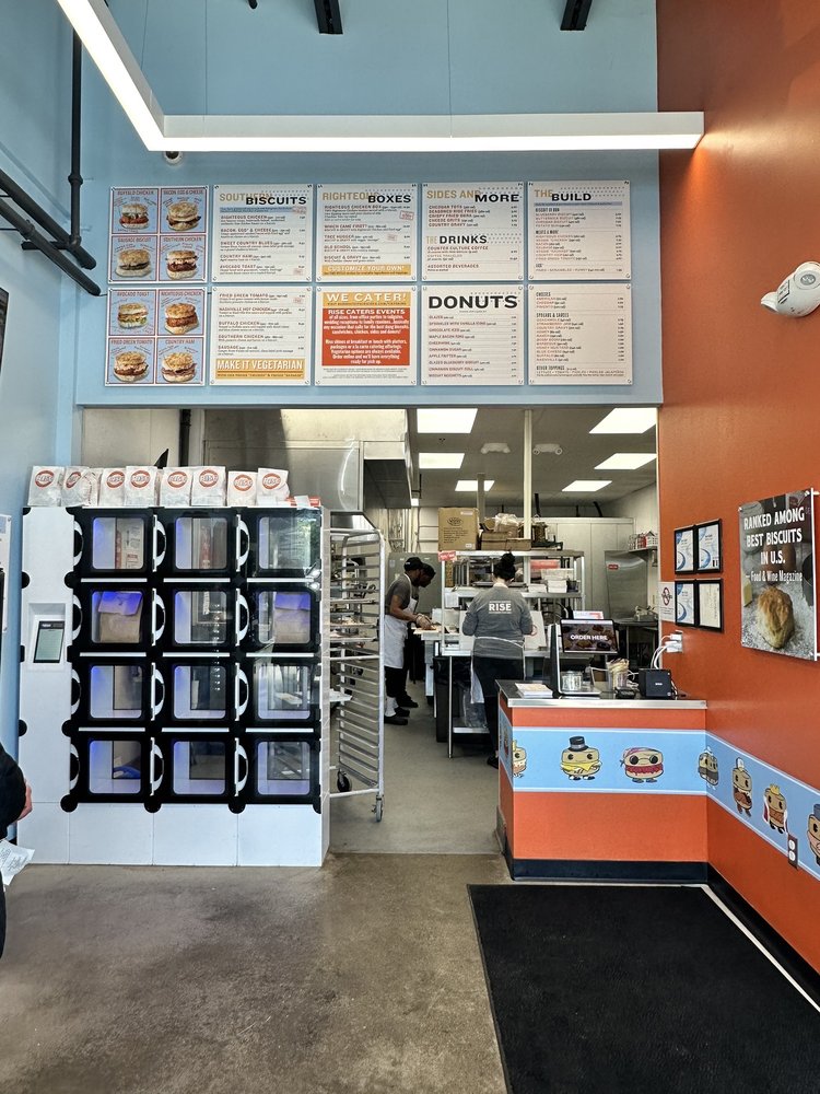 Rise Southern Biscuits and Rightous Chicken